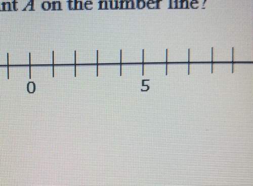 Which number is located at point a on the number line? a-4b4c-6d6