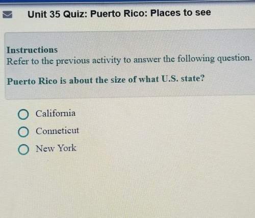 Puerto rico is about the size of what u.s. state?
