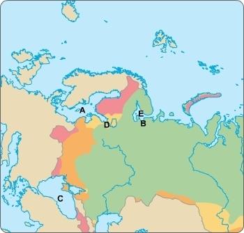 The black sea provided russia access to the mediterranean sea. where is the black sea? &nbsp; &nbsp;