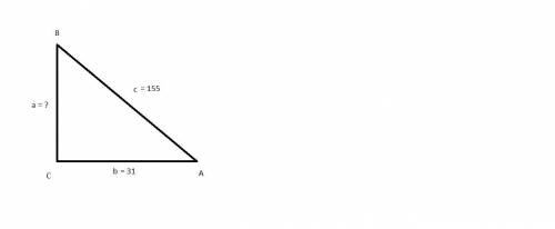 Me asap !   if c is the hypotenuse of a right triangle, find the missing side. if necessary, round t