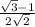 \frac{\sqrt{3}-1 }{2\sqrt{2} }
