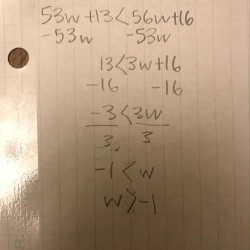 Solve for w. reduce any fractions to lowest terms. don't round your answer, and don't use mixed frac