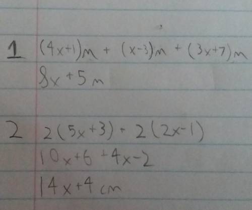 The following questions are adding and subtracting polynomials