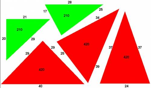 How to draw a non-congruent triangle that has the same area