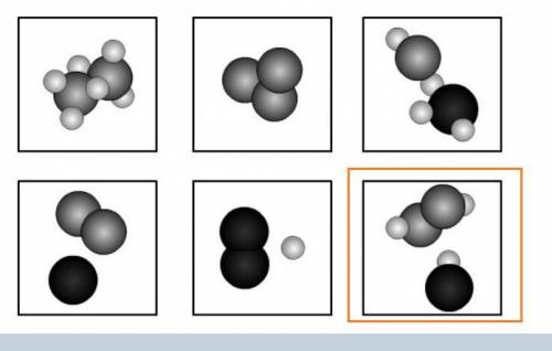 Identify the models that represent a mixture of two compounds