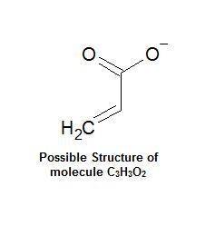 Would it be possible to conduct an uv/vis spectroscopy experiment on a sample of the compound c3h3o2