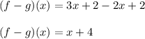 (f-g)(x)=3x + 2-2x+2\\\\(f-g)(x)=x+4
