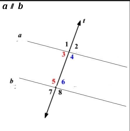 M∠3 is (3x + 4)° and m∠5 is (2x + 11)°. angles 3 and 5 are . the equation can be used to solve for x