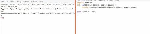 In the function below, use a function from the random module to return a random integer between the