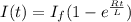 I(t)=I_{f} (1-e^{\frac{Rt}{L} })