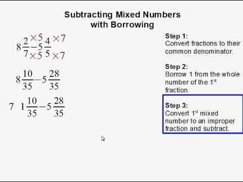 Need  with subtracting mixed numbers
