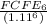 \frac{FCFE_{6} }{(1.11^{6})}