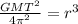 \frac{GMT^2}{4\pi^2} = r^3