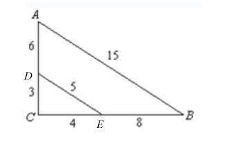 The triangles are similar by:   a. the sss similarity theorem  b. the aa similarity postulate  c. th