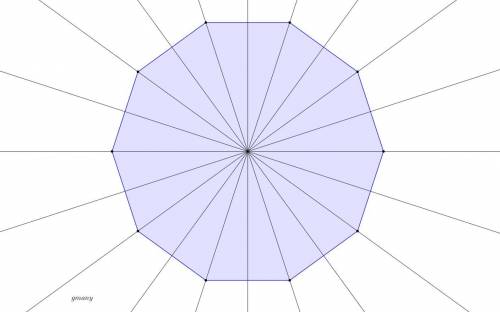 How many lines of symmetry does a regular decagon have  a.0 b.5 c.10 d.20