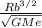 \frac{Rb^{3/2} }{\sqrt{GMe}}