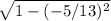 \sqrt{1-(-5/13)^2}