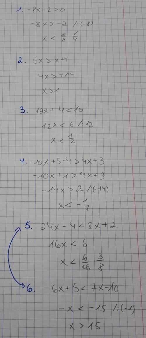 Lesson review directions:  solve the following inequalities. be sure to follow the rules for operati