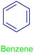 The diagram shows the structural formula of benzene. the empirical and the molecular formulas of ben