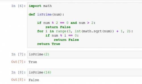 Write a function isprime of type int ->  bool that returns true if and only if its integer parame
