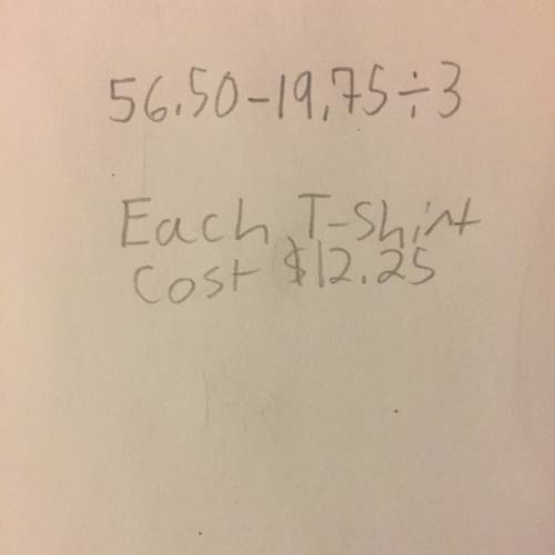 How do you write this into an equation