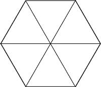 Which of the following polygons can be constructed using six equilateral triangles?  a. hexagon b. p