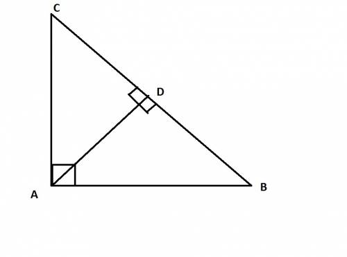 Justin is using the figure shown below to prove pythagorean theorem using triangle similarity:  in t