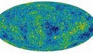 Cosmic background radiation  a. is very hot. b. is blue-green. c. comes from supernovas. d. comes eq