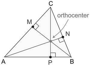 For a triangle, list the respective names of the points of concurrency of  perpendicular bisectors o