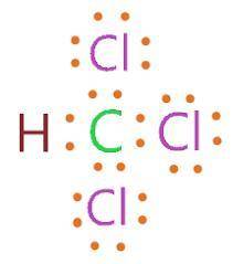 Draw a lewis structure for hccl3. show all unshared pairs and the formal charges