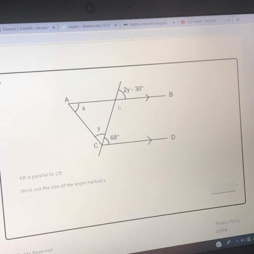 Can’t work out angle 2x-30 i don’t know what this means and is the angle next to 68 a right angle or