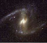 Which of the galaxies below is called a barred-spiral galaxy