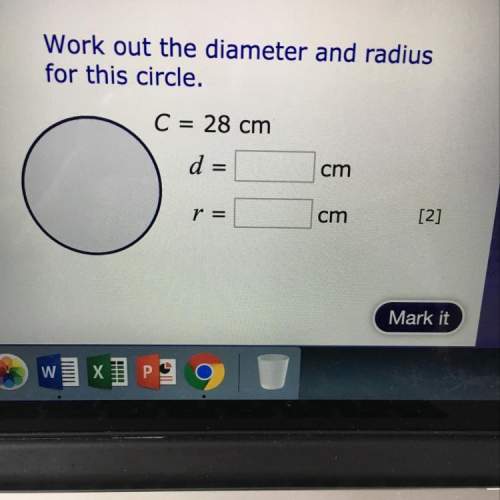 Working out diameter and radius from circumference. how.