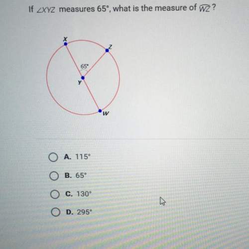 Asap i will mark if measures 65°, what is the measure of wz?