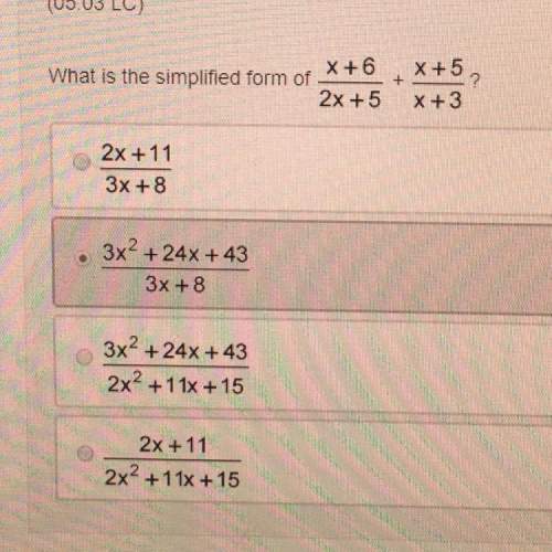 What is the simplified form of x+6/2x+5 + x+5/x+3