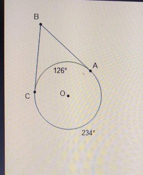 Need ! in the diagram of circle o, what is the measure of abc?