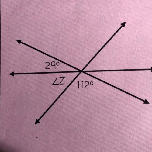 Write and solve an equation to find the measure of z?