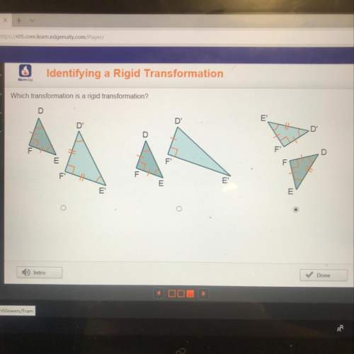Which transformation is a rigid transformation ?