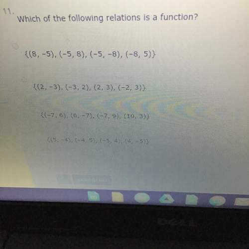Which of the following is a function?