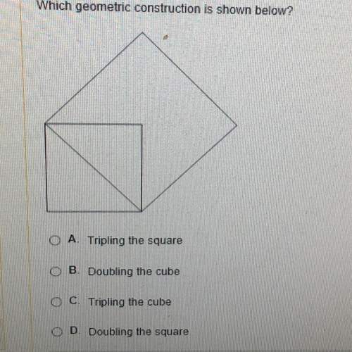 Which geometic construction is shown below?