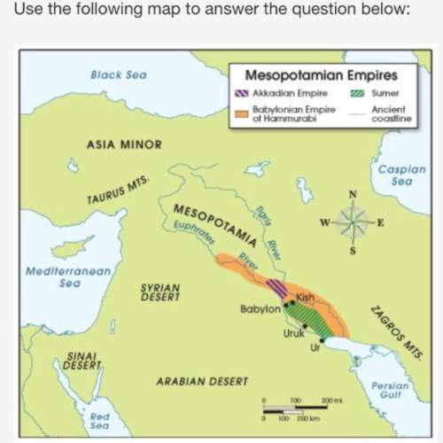 Use the following map to answer the question below: what key role did the location of the tigris an
