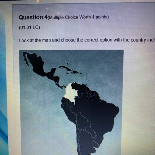 What country is indicated on the map? a. colombia b. argentina c. uruguay d. paraguay