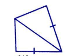 Which postulate can be used to prove that the triangles are congruent?  a. sas
