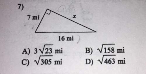 Find the missing triangle. leave answer in simplest radical form. also explain clearly.