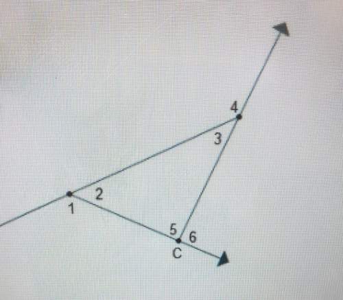 Which is a true statement about the diagram? a- m25+ m26 = m_1b- m23 + m24+ m25 = 180°c- mz1 + m_2 =
