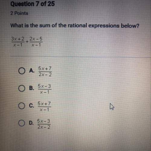 What is the sum of the rational expressions below?