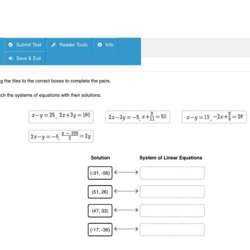 Drag the tiles to the correct boxes to complete the pairs. match the systems of equations with