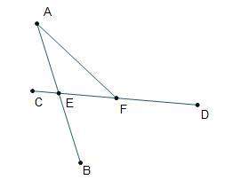 Point e is the midpoint of and point f is the midpoint of . which statements about the figure must
