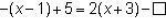 Leonardo wrote an equation that has an infinite number of solutions. one of the terms in leonardo’s
