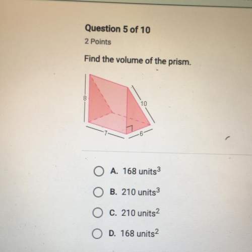 What’s the volume of the triangular prism?